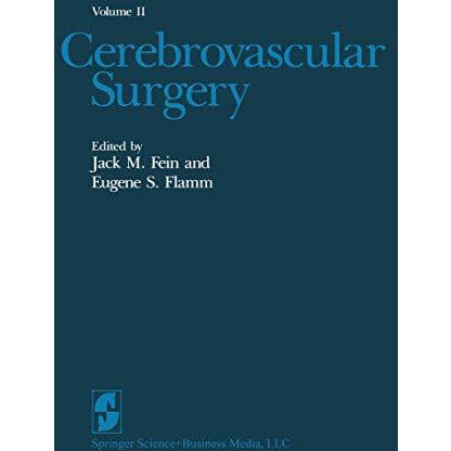 Cerebrovascular Surgery: Volume II [Paperback]