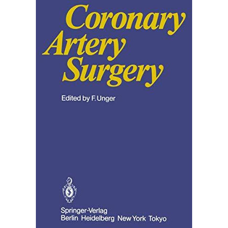 Coronary Artery Surgery [Paperback]