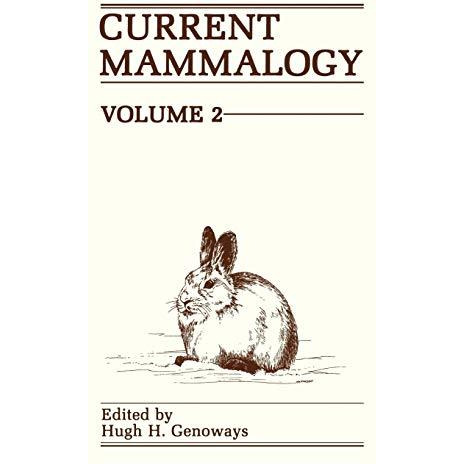 Current Mammalogy [Hardcover]