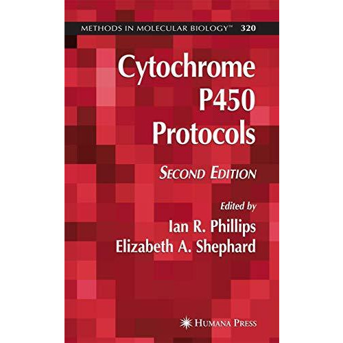 Cytochrome P450 Protocols [Paperback]