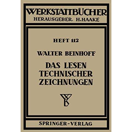 Das Lesen technischer Zeichnungen [Paperback]