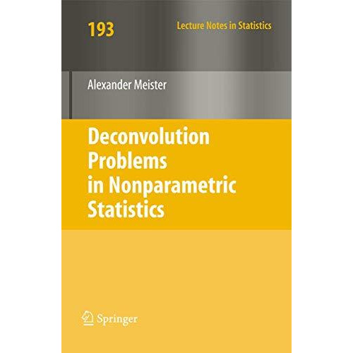 Deconvolution Problems in Nonparametric Statistics [Paperback]