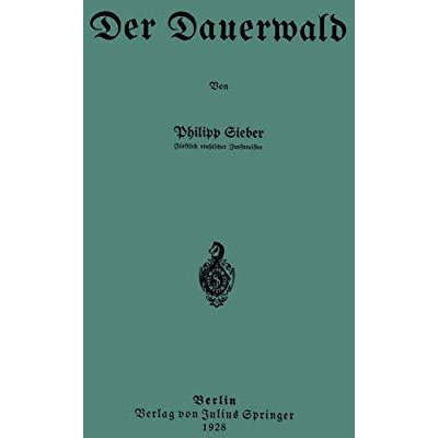 Der Dauerwald [Paperback]