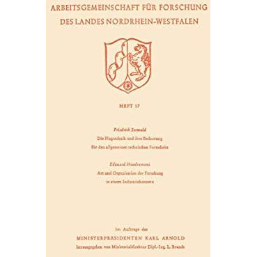 Die Flugtechnik und ihre Bedeutung f?r den allgemeinen technischen Fortschritt.  [Paperback]