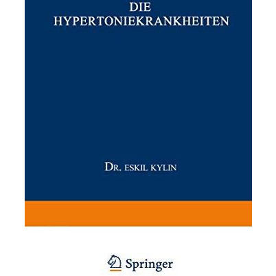 Die Hypertoniekrankheiten [Paperback]