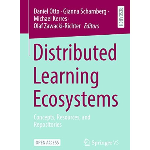 Distributed Learning Ecosystems: Concepts, Resources, and Repositories [Paperback]