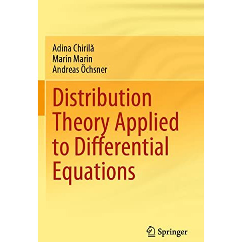 Distribution Theory Applied to Differential Equations [Paperback]