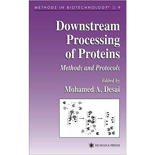 Downstream Processing of Proteins: Methods and Protocols [Hardcover]