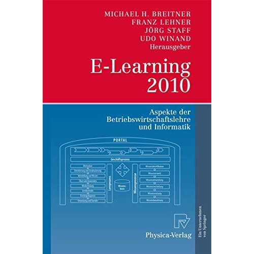 E-Learning 2010: Aspekte der Betriebswirtschaftslehre und Informatik [Paperback]