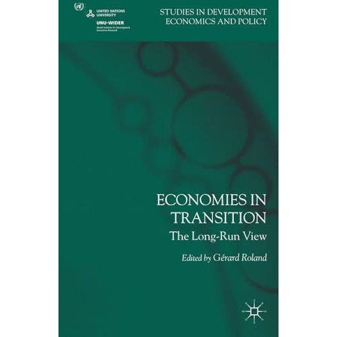 Economies in Transition: The Long-Run View [Hardcover]