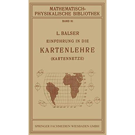 Einf?hrung in die Kartenlehre [Paperback]