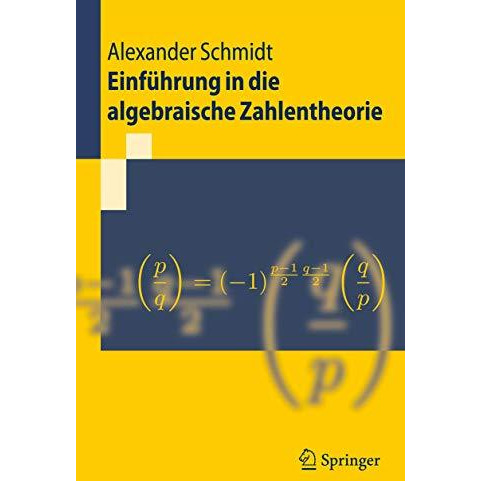 Einf?hrung in die algebraische Zahlentheorie [Paperback]