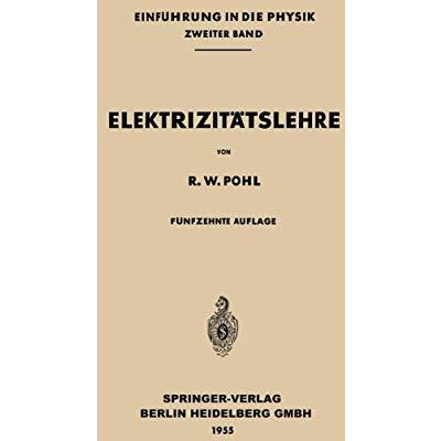 Elektrizit?tslehre [Paperback]