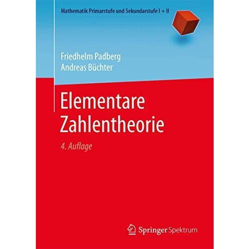 Elementare Zahlentheorie [Paperback]