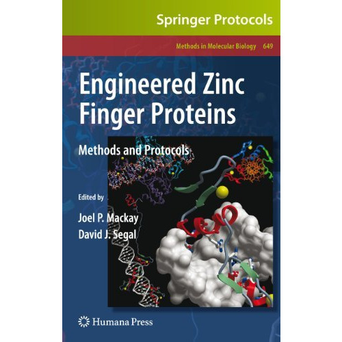 Engineered Zinc Finger Proteins: Methods and Protocols [Paperback]