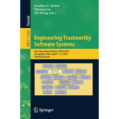 Engineering Trustworthy Software Systems: 4th International School, SETSS 2018,  [Paperback]