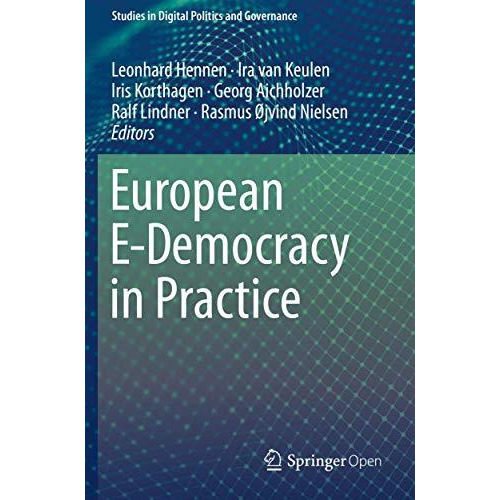 European E-Democracy in Practice [Paperback]