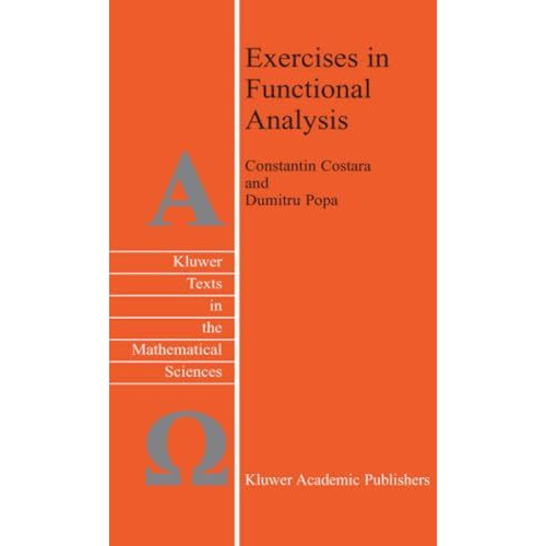 Exercises in Functional Analysis [Paperback]