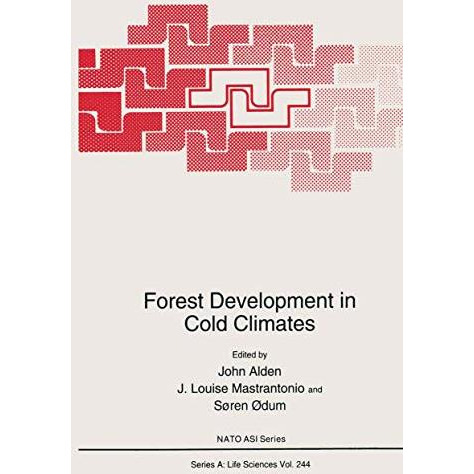 Forest Development in Cold Climates [Paperback]