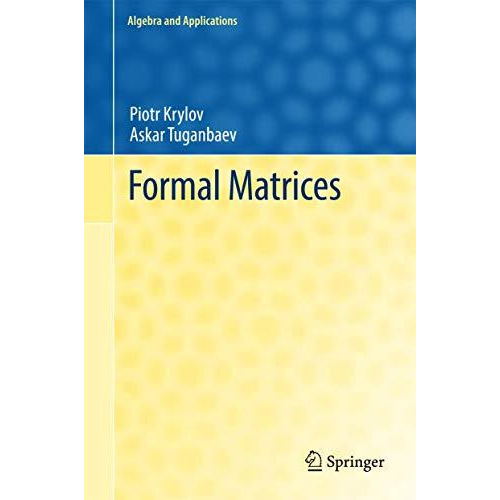 Formal Matrices [Hardcover]