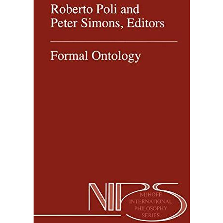 Formal Ontology [Hardcover]