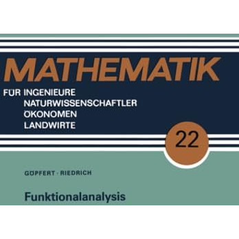 Funktionalanalysis [Paperback]