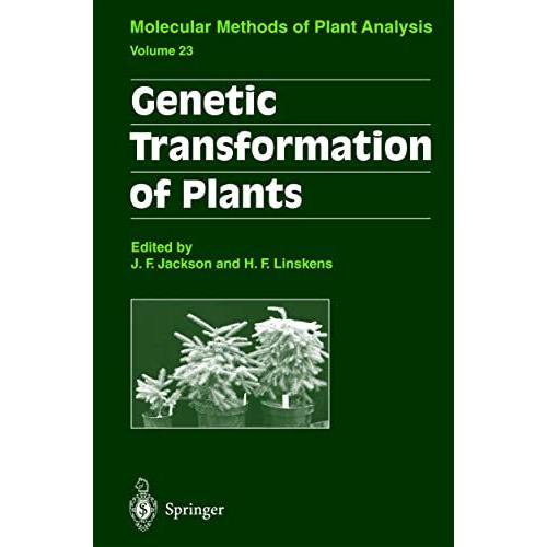 Genetic Transformation of Plants [Hardcover]