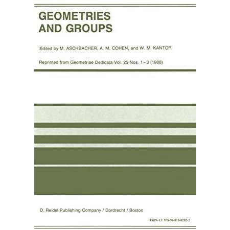 Geometries and Groups: Proceedings of the Workshop Geometries and Groups, Finite [Hardcover]