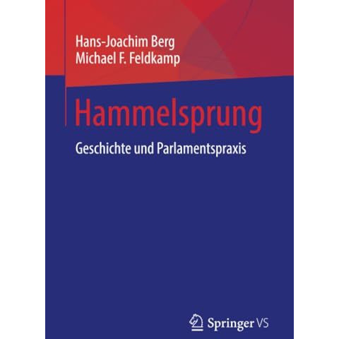 Hammelsprung: Geschichte und Parlamentspraxis [Paperback]