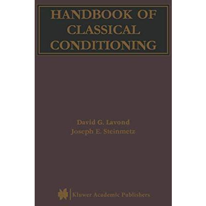 Handbook of Classical Conditioning [Hardcover]