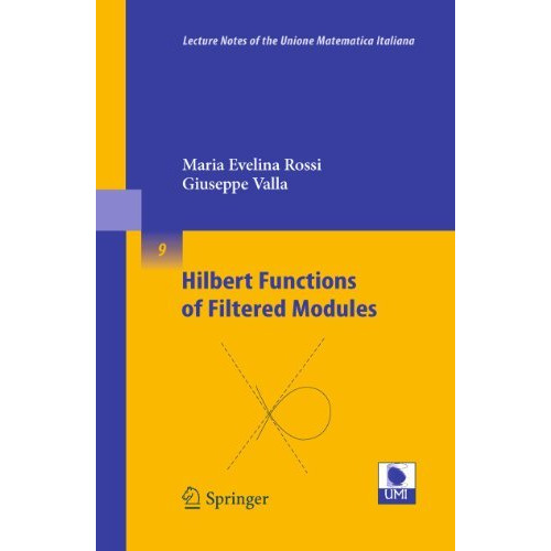 Hilbert Functions of Filtered Modules [Paperback]