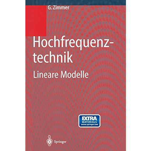 Hochfrequenztechnik: Lineare Modelle [Mixed media product]