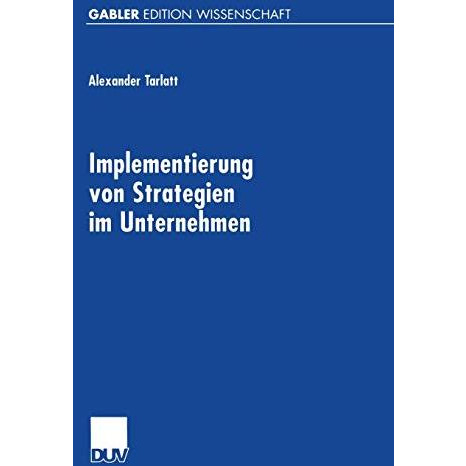 Implementierung von Strategien im Unternehmen [Paperback]