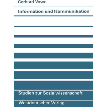 Information und Kommunikation: Br?cke zwischen Wissenschaft und Gesellschaft [Paperback]