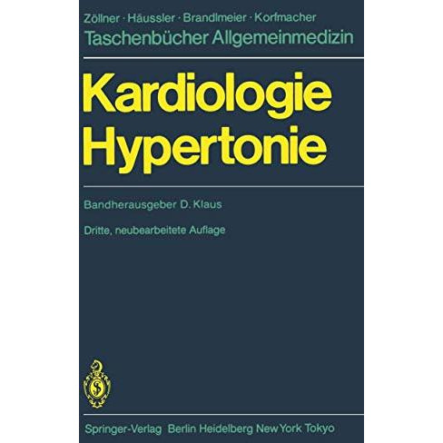 Kardiologie Hypertonie [Paperback]