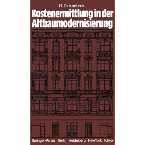 Kostenermittlung in der Altbaumodernisierung [Paperback]