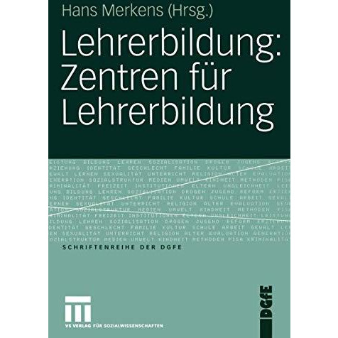 Lehrerbildung: Zentren f?r Lehrerbildung [Paperback]