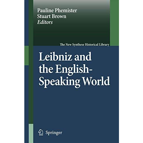 Leibniz and the English-Speaking World [Hardcover]