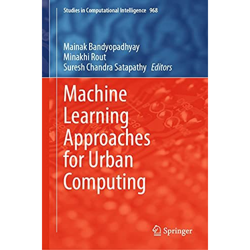 Machine Learning Approaches for Urban Computing [Hardcover]