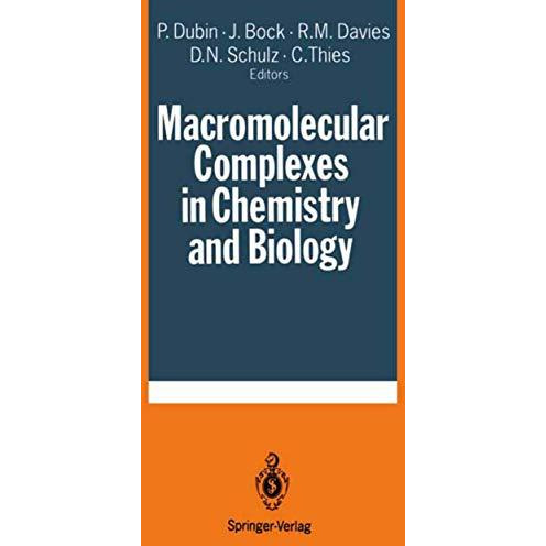 Macromolecular Complexes in Chemistry and Biology [Hardcover]