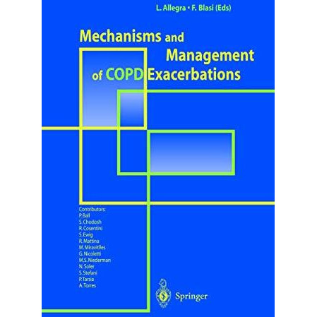 Mechanisms and Management of COPD Exacerbations [Paperback]