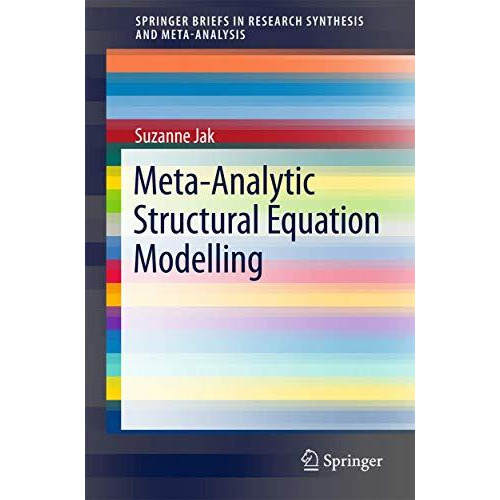 Meta-Analytic Structural Equation Modelling [Paperback]