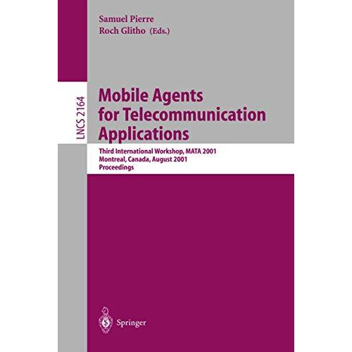 Mobile Agents for Telecommunication Applications: Third International Workshop,  [Paperback]