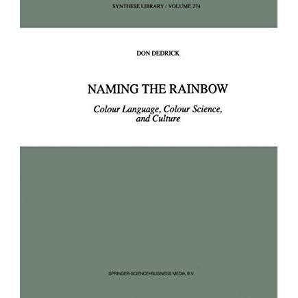 Naming the Rainbow: Colour Language, Colour Science, and Culture [Paperback]