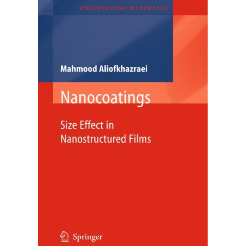 Nanocoatings: Size Effect in Nanostructured Films [Paperback]