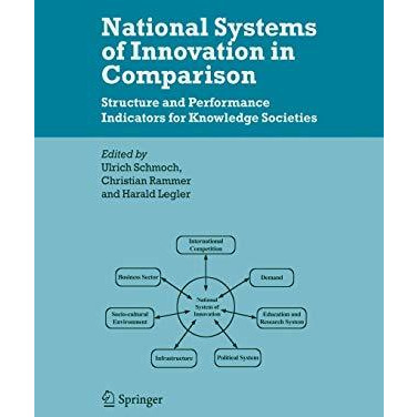 National Systems of Innovation in Comparison: Structure and Performance Indicato [Hardcover]