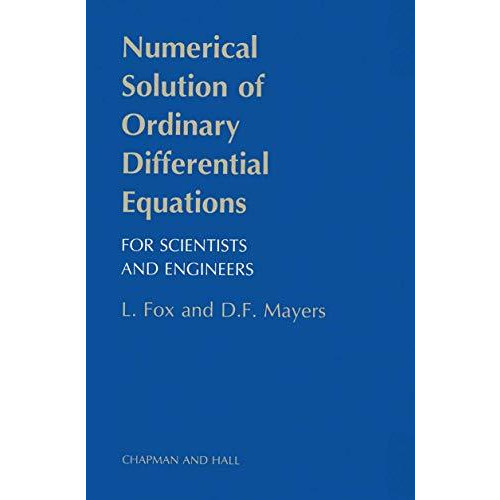 Numerical Solution of Ordinary Differential Equations [Paperback]