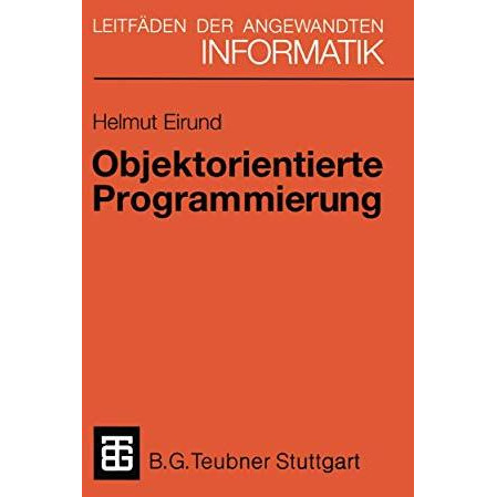 Objektorientierte Programmierung [Paperback]