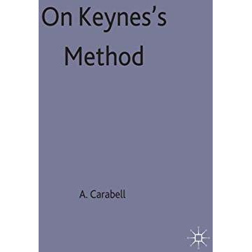 On Keynes's Method [Hardcover]