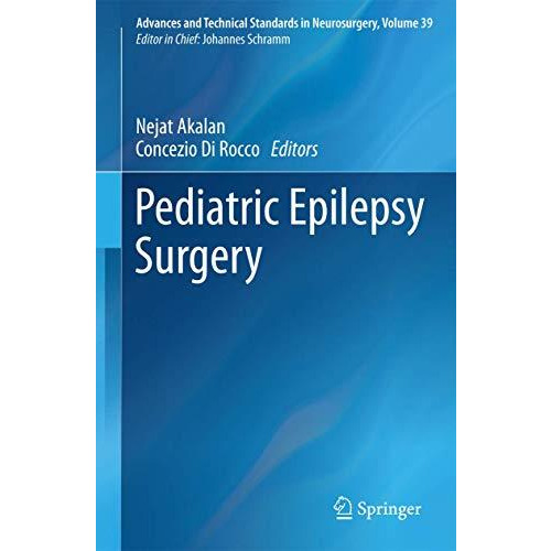 Pediatric Epilepsy Surgery [Hardcover]